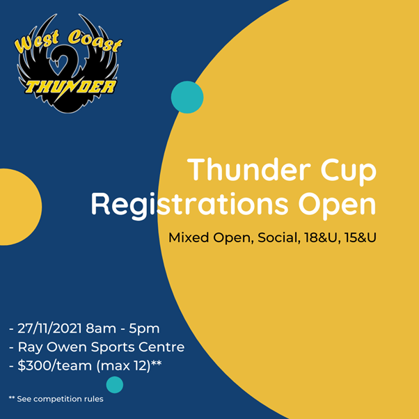 Thunder Cup flyer